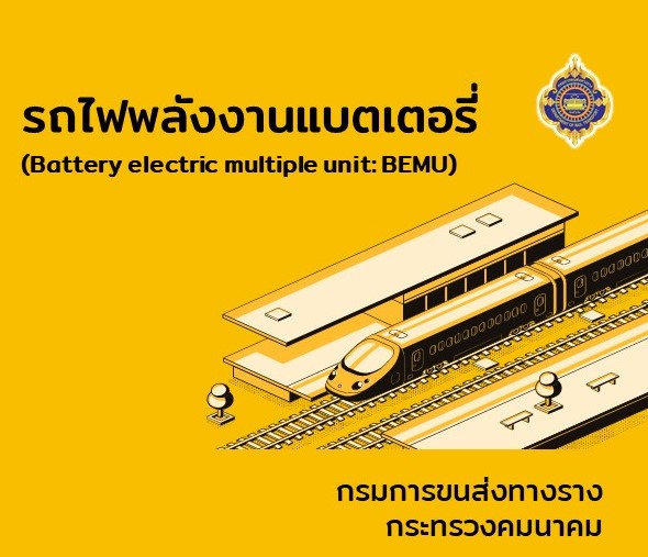 รถไฟพลังเเบตเตอรี่ (Battery electric multiple unit : BEMU)