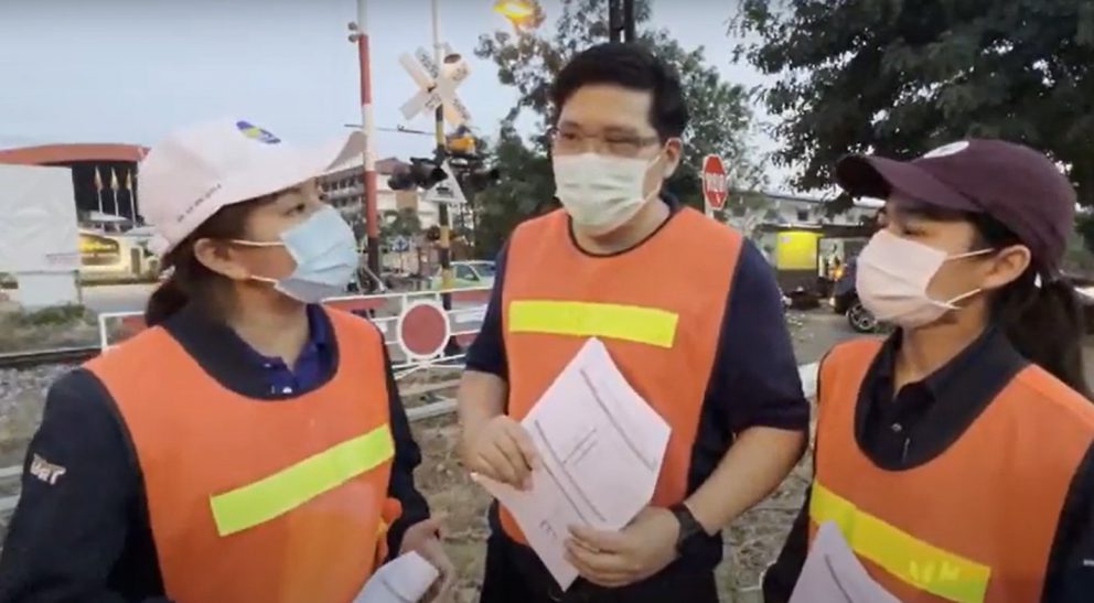 ขร. พาสำรวจอุปกรณ์และกายภาพจุดตัดทางถนนและทางรถไฟทั่วประเทศ