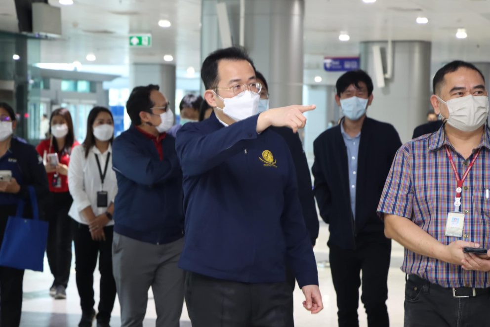 กรมการขนส่งทางราง ลงพื้นที่ตรวจความพร้อมการย้ายสถานีปลายทางรถไฟเชิงพาณิชย์จากสถานีกรุงเทพ (หัวลำโพง) มาเป็นสถานีกลางกรุงเทพอภิวัฒน์