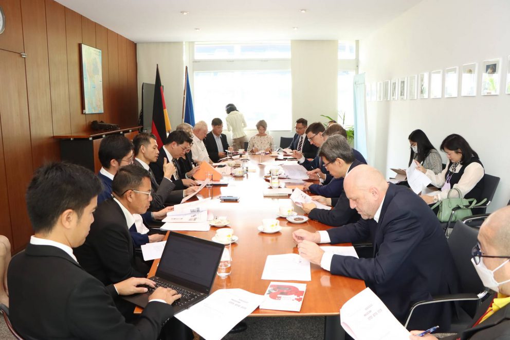 ขร. ประชุมร่วมสมาคมระบบรางเยอรมัน – ไทย เพื่อพัฒนาความร่วมมือด้านรถไฟ (Joint Declaration of Intent: JDI)