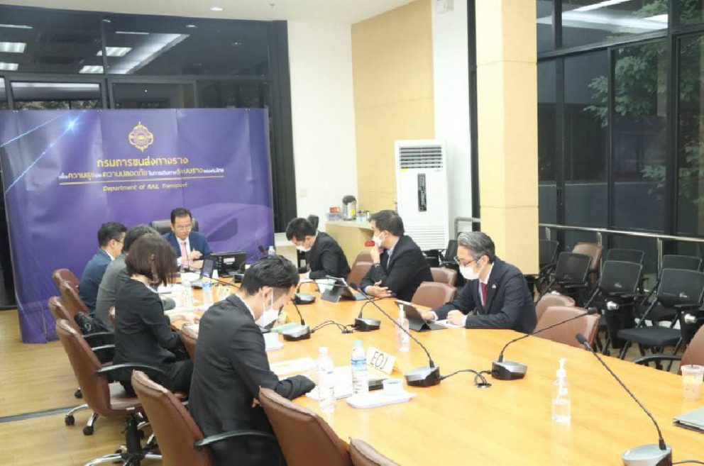 กรมการขนส่งทางราง หารือญี่ปุ่น เรื่องความเหมาะสมทางเศรษฐกิจโครงการรถไฟความเร็วสูงกรุงเทพฯ-เชียงใหม่ ระยะที่ 1 (ช่วงกรุงเทพฯ – พิษณุโลก)