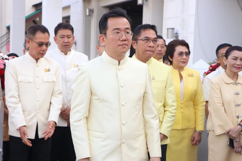 กรมการขนส่งทางราง ร่วมพิธีทำบุญตักบาตรพระสงฆ์ เนื่องในโอกาสวันขึ้นปีใหม่ พุทธศักราช 2567