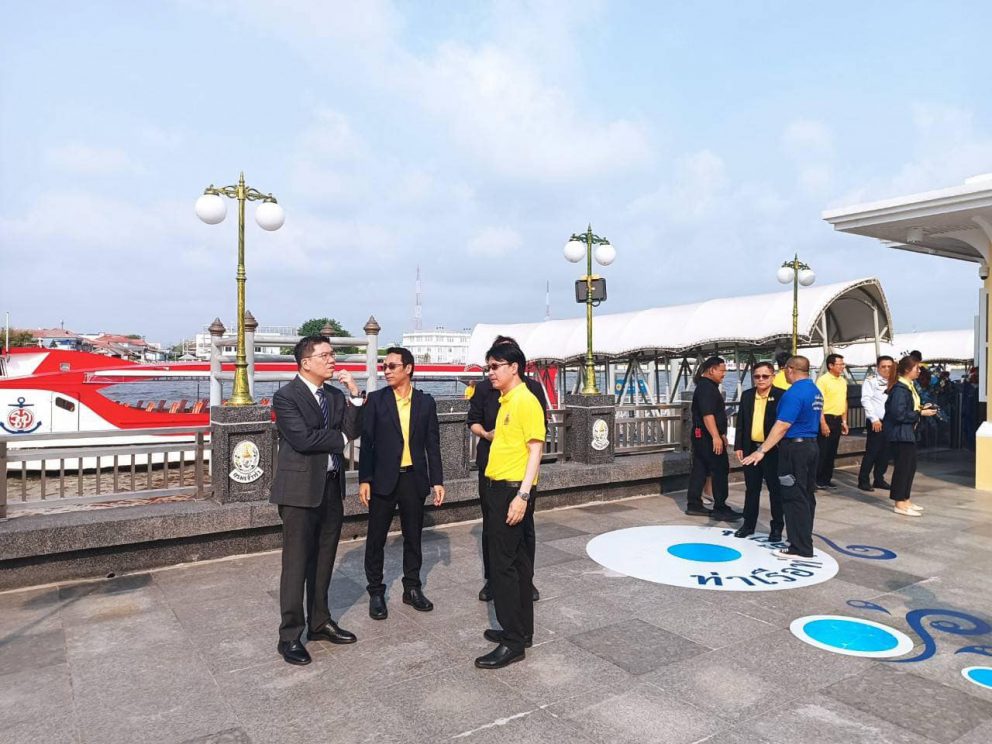 ท่าเตียน “ราชรถยิ้ม” Landmark แห่งใหม่ในแม่น้ำเจ้าพระยา