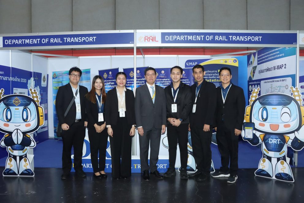 กรมรางร่วมงาน Asia Pacific Rail 2024 พร้อมนำเสนอแผนพัฒนาระบบขนส่งทางรางของไทย