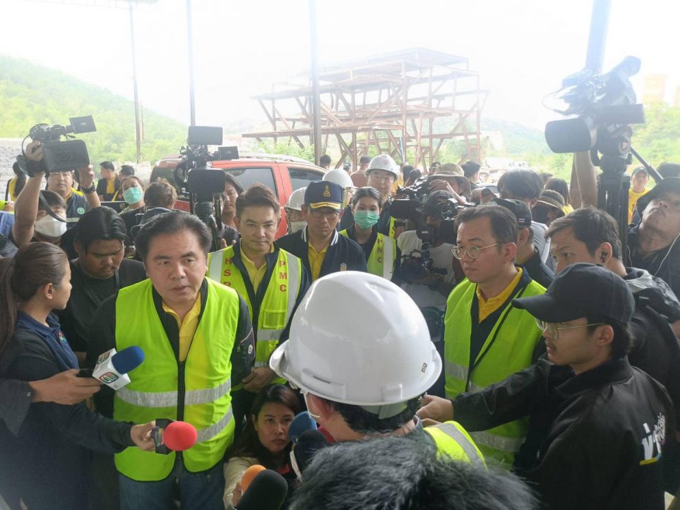 กรมการขนส่งทางรางหารือผู้ให้บริการระบบราง พร้อมติดตามข้อเท็จจริงเหตุการณ์ดินถล่มภายในอุโมงค์คลองไผ่