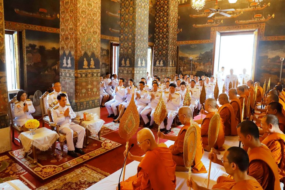 พิธีถวายผ้ากฐินพระราชทาน กระทรวงคมนาคม ประจำปี 2567 ณ วัดปทุมวนารามราชวรวิหาร