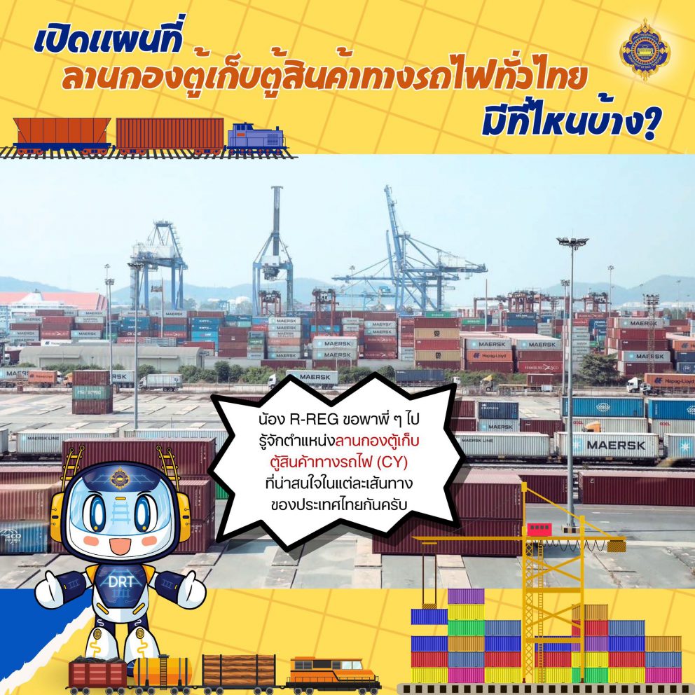 ย่านกองเก็บตู้สินค้า (Container Yard :CY)