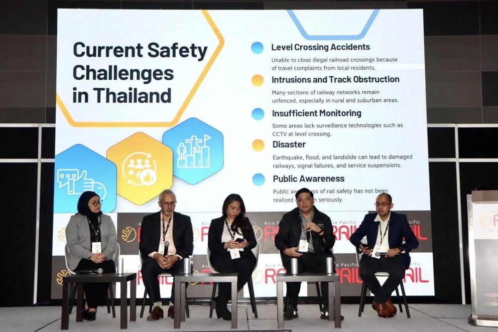 กรมการขนส่งทางรางร่วมงาน Asia Pacific Rail 2025 พร้อมนำเสนอแผนพัฒนาระบบขนส่งทางรางและการปรับปรุงความปลอดภัยทางรถไฟของไทย