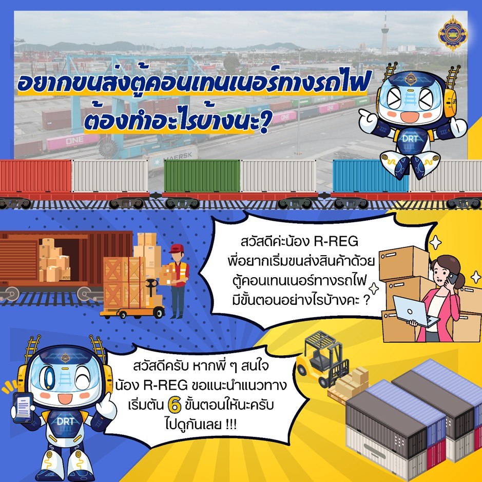 หากคุณอยากเริ่มขนส่งตู้คอนเทนเนอร์ทางรถไฟ แต่ยังไม่รู้จะเริ่มต้นตรงไหน?