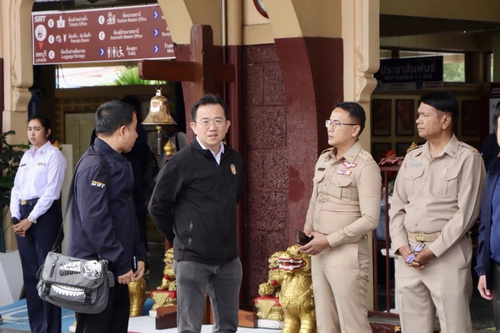 กรมการขนส่งทางรางลงพื้นที่ตรวจความพร้อมก่อนเปิดให้บริการสถานีลพบุรี 2 ในวันที่ 5 ธันวาคม 2568 และติดตามการจัดระบบขนส่งสาธารณะเชื่อมต่อการเดินทางของประชาชน ณ จังหวัดลพบุรี