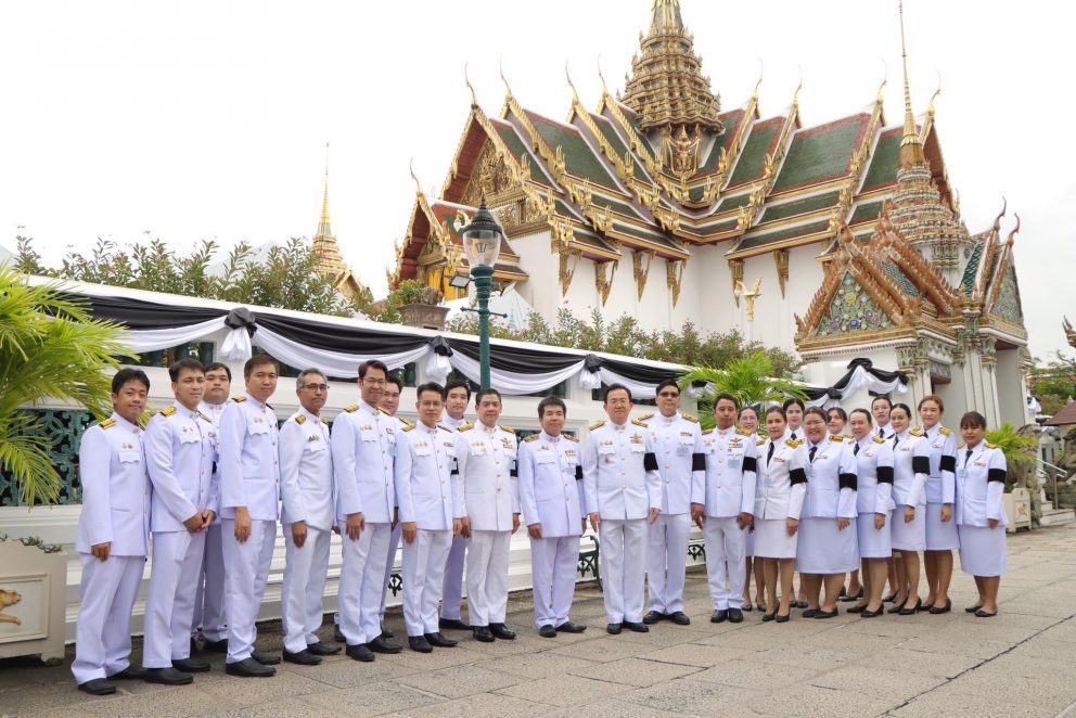 กรมการขนส่งทางราง ร่วมเฝ้าฯ พระพิธีธรรมสวดพระอภิธรรมพระบรมศพ สมเด็จพระนางเจ้าสิริกิติ์ฯ