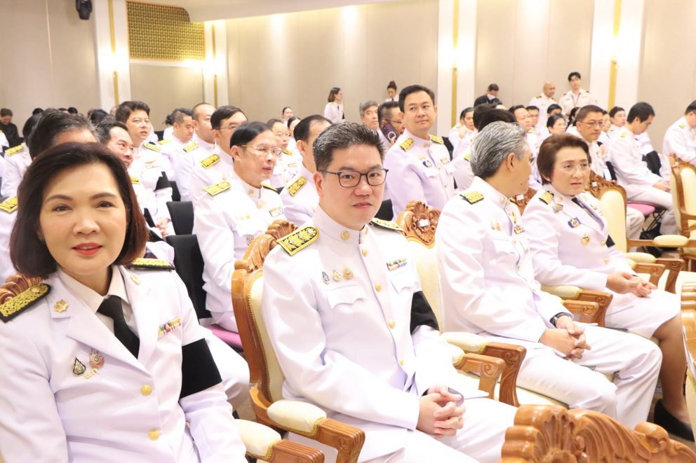 กรมการขนส่งทางรางเข้าร่วมพิธีบำเพ็ญกุศลปัญญาสมวาร (50 วัน) เนื่องในวันสวรรคต สมเด็จพระบรมราชชนนีพันปีหลวง