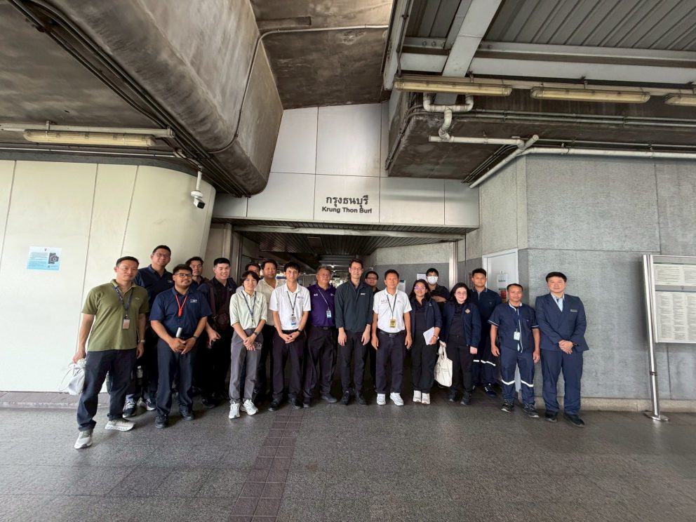 กรมการขนส่งทางรางลงพื้นที่ตรวจประเมินคุณภาพสถานีรถไฟฟ้าวันแรก มุ่งพัฒนาคุณภาพสถานีให้เป็นไปตามมาตรฐานสากล