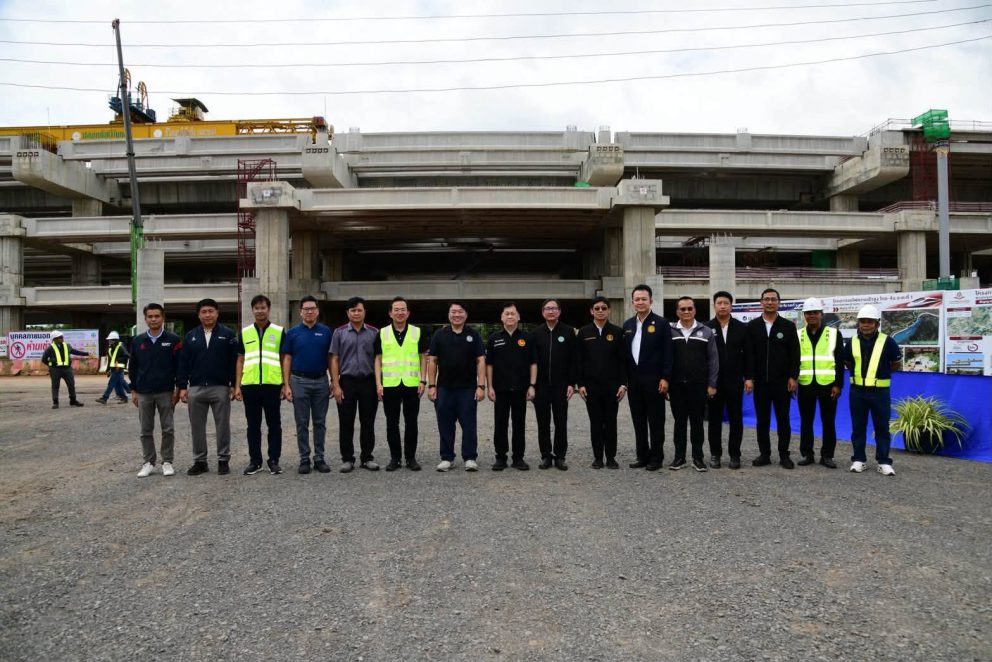 กรมราง ลงพื้นที่ติดตามโครงการก่อสร้างรถไฟความเร็วสูง จังหวัดสระบุรี พร้อมเร่งรัดงานก่อสร้างให้แล้วเสร็จตามแผนงาน